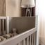 Veres Monaco Velour – postýlka se sklopnou bočnicí (120×60 cm), verze mini (80×60 cm) – Velour Cappuccino White, Rozmiar: 80x60 lub 120x60 cm, Kolor: Velour Cappuccino White, 25 zdjęcie