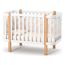 Veres Monaco – dětská postýlka se sklopnou bočnicí (120×60 cm) – White Natural, Rozmiar: 120x60 cm, Kolor: White Natural