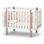 Veres Monaco – dětská postýlka se sklopnou bočnicí (120×60 cm) – Cappuccino White, Rozmiar: 120x60 cm, Kolor: Cappuccino White