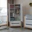 Veres Nice 950 – dětská skříň se zásuvkami, dvoudveřová (95×52,7×179,7 cm) – White Natural, Kolor: White Natural, 5 zdjęcie