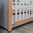 Veres Nice – dětská postýlka s pohyblivou bočnicí (120×60 cm) – White Natural, Kolor: White Natural, 5 zdjęcie