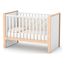 Veres Nice – dětská postýlka s pohyblivou bočnicí (120×60 cm) – White Natural, Kolor: White Natural