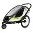 Hamax Breeze - dvoumístný cyklovozík za kolo, Rodzaj wózka: dla dwójki dzieci, Kolor materiału: White/Green, 24 zdjęcie