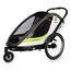 Hamax Breeze - dvoumístný cyklovozík za kolo, Rodzaj wózka: dla dwójki dzieci, Kolor materiału: White/Green, 33 zdjęcie