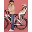 Hamax Caress Rear Rack-Mount Bicycle Child Seat, Baza: na bagażnik, Kolor: Green/Black, image , 22 image