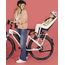 Hamax Caress Rear Rack-Mount Bicycle Child Seat, Baza: na bagażnik, Kolor: White/Mint, image , 26 image