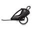 Hamax Cocoon One - cyklovozík za kolo, Rodzaj wózka: dla jednego dziecka, Kolor materiału: Grey/Black, 2 zdjęcie