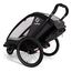 Hamax Cocoon One - cyklovozík za kolo, Rodzaj wózka: dla jednego dziecka, Kolor materiału: Grey/Black, 4 zdjęcie