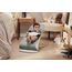 BabyBjorn Balance Soft lehátko Woven/Jersey - Light Sage/Grey, Rodzaj: Woven/Jersey, Kolor: Light sage/Grey, 3 zdjęcie