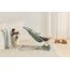 BabyBjorn Balance Soft lehátko Woven/Jersey - Light Sage/Grey, Rodzaj: Woven/Jersey, Kolor: Light sage/Grey, 16 zdjęcie