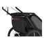 Thule Chariot Sport 2 Double - dvoumístný cyklovozík pro dvě děti, Rodzaj wózka: dla dwójki dzieci, Kolor materiału: Black, 6 zdjęcie