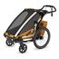 Thule Chariot Sport 2 Single - jednomístný cyklovozík pro jedno dítě, Rodzaj wózka: dla jednego dziecka, Kolor materiału: Natural Gold, 4 zdjęcie