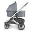 Uppababy Cruz V2 kombinovaný kočárek 2v1, Rodzaj wózka: głęboko-spacerowy, Kolor materiału: Gregory - ekspozycja