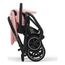 Cybex Eezy S Twist+ 2 sportovní kočárek s otočným sedátkem, Kolor materiału: Candy Pink, 6 zdjęcie