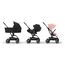 Cybex Eezy S Twist+ 2 sportovní kočárek s otočným sedátkem, Kolor materiału: Candy Pink, 8 zdjęcie