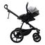 Thule Maple s bází Alfi - otočná autosedačka pro miminka (40 - 75 cm | 0 - 13 kg | 0 - 15 měsíců), Baza: baza Alfi, Kolor: Light Gray, 18 zdjęcie