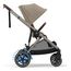Cybex eGazelle S kombinovaný kočárek 2v1, Rodzaj wózka: głęboko-spacerowy, Kolor materiału: Almond Beige, 26 zdjęcie
