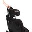 Lionelo Bastiaan One i-Size - víceskupinová autosedačka (40 - 150 cm | 0 - 36 kg | 0 - 12 let), Kolor: Black Carbon, 11 zdjęcie