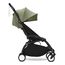 Stokke® YOYO³ - sportovní kočárek, Rodzaj wózka: spacerowy, Kolor materiału: Olive, Kolor ramy: Czarny, 2 zdjęcie