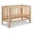 LittleSky by Klupś Olivia Cot 120x60 Beech, Rozmiar: 120x60, Kolor: Buk, image , 3 image