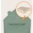 Lionelo Muslin Hooded Towel Green Forest, Kolor: Green Forest, image , 4 image