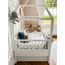 Bellamy Dream Nest postel domeček 80x160 se zábranami Snow, Rozmiar: 160x80, Kolor: Snow, 9 zdjęcie