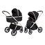 Carrello Vector kombinovaný kočárek 2v1, Kolor materiału: Pearl Black, 26 zdjęcie