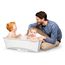 Stokke Flexi Bath X-Large – velká skládací vanička s lehátkem White, Kolor: White, Wariant: wanienka z leżaczkiem, 6 zdjęcie