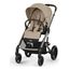 Cybex Balios S Lux 2.0 kombinovaný kočárek 2v1, Rodzaj wózka: głęboko-spacerowy, Kolor materiału: Almond Beige, 20 zdjęcie
