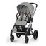 Cybex Balios S Lux 2.0 kombinovaný kočárek 2v1, Rodzaj wózka: głęboko-spacerowy, Kolor materiału: Stone Grey, 20 zdjęcie