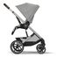Cybex Balios S Lux 2.0 kombinovaný kočárek 2v1, Rodzaj wózka: głęboko-spacerowy, Kolor materiału: Stone Grey, 23 zdjęcie