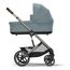 Cybex Balios S Lux 2.0 - Premium Reversible Pushchair (Birth - 22 kg), Rodzaj: spacerowy, Kolor: Stormy Blue, image , 7 image
