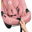 Lionelo Astrid i-Size – autosedačka pro novorozence (40–87 cm | 0–13 kg | 0–15 měsíců), Baza: bez bazy, Kolor: Pink Coral, 7 zdjęcie