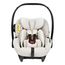 Avionaut Pixel Pro 2.0 C s bází Dock 2 - lehká autosedačka pro miminka (40-86 cm | 0-13 kg | 0-15 měsíců), Baza: baza Dock 2, Kolor: Beige, 4 zdjęcie