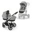 Cybex Eos Lux - kombinovaný kočárek 2v1 s výměnnou korbou, Kolor materiału: Stone Grey