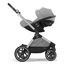 Cybex Eos Lux - kombinovaný kočárek 2v1 s výměnnou korbou, Kolor materiału: Stone Grey, 10 zdjęcie