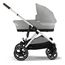 Cybex Gazelle S - sportovní kočárek s možností korby a druhého sedadla, Rodzaj wózka: spacerowy, Kolor materiału: Stone Grey, Kolor ramy: Silver, 13 zdjęcie