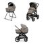 Inglesina Aptica XT - kočárek 2v1 hluboký a sportovní, Rodzaj wózka: głęboko-spacerowy, Kolor materiału: Tundra Beige, 19 zdjęcie