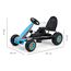 Milly Mally šlapací motokára Viper Blue, Kolor: Blue, 9 zdjęcie