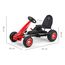 Milly Mally šlapací motokára Viper Red, Kolor: Red, 9 zdjęcie