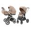 Carrello Ultra kombinovaný kočárek 2v1, Rodzaj wózka: głęboko-spacerowy, Kolor materiału: Floral Beige, 21 zdjęcie
