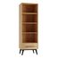 Pinio Retro Tall Bookcase Oak, image 