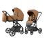 Carrello Alfa wózek 2w1, Rodzaj wózka: głęboko-spacerowy, Kolor materiału: Honey Beige, 19 zdjęcie