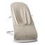 BabyBjorn Balance Soft Woven/JerseyTri Fabric Jasny Beż + zabawka do leżaczka Googly Eyes, Rodzaj: Woven/Jersey Tri Fabric, Kolor: Jasny Beige, 20 zdjęcie