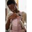 BabyBjorn Mini Woven nosítko Ztlumené růžové, Rodzaj: Woven, Kolor: Dusty pink, 7 zdjęcie