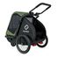 Hamax Pluto M přívěsný vozík pro psy do 35 kg Green / Black, 25 zdjęcie