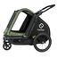 Hamax Pluto M přívěsný vozík pro psy do 35 kg Green / Black, 27 zdjęcie