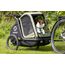 Hamax Pluto M přívěsný vozík pro psy do 35 kg Green / Black, 37 zdjęcie