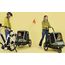 Hamax Pluto M přívěsný vozík pro psy do 35 kg Green / Black, 40 zdjęcie