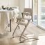 Leander Safety Bar for Classic &amp; Louie High Chair Beech Cappuccino, Kolor ramy: buk, Kolor: Cappuccino, image , 4 image